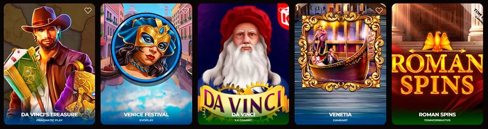 vinci-spin-casino-fr-Les-jeux-exclusifs